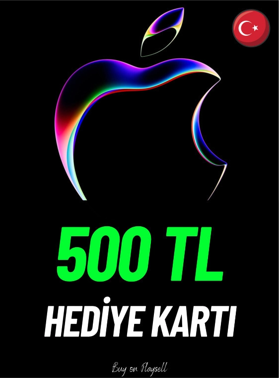 App Store & iTunes Hediye Kartı 500 TL